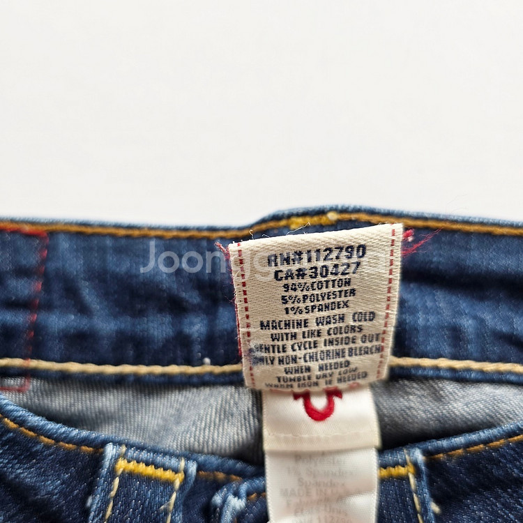 트루릴리전 청바지 스판 데님 사이즈23 R2732--4