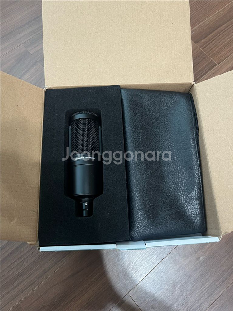 오디오테크니카 AT2020 + 쇼크마운트 풀박--3