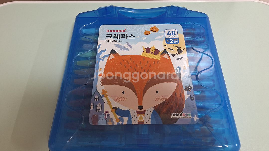 모나미 48+2 컬러 크레파스, 오일 파스텔, 50색--0