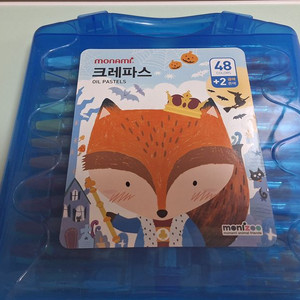 모나미 48+2 컬러 크레파스, 오일 파스텔, 50색
