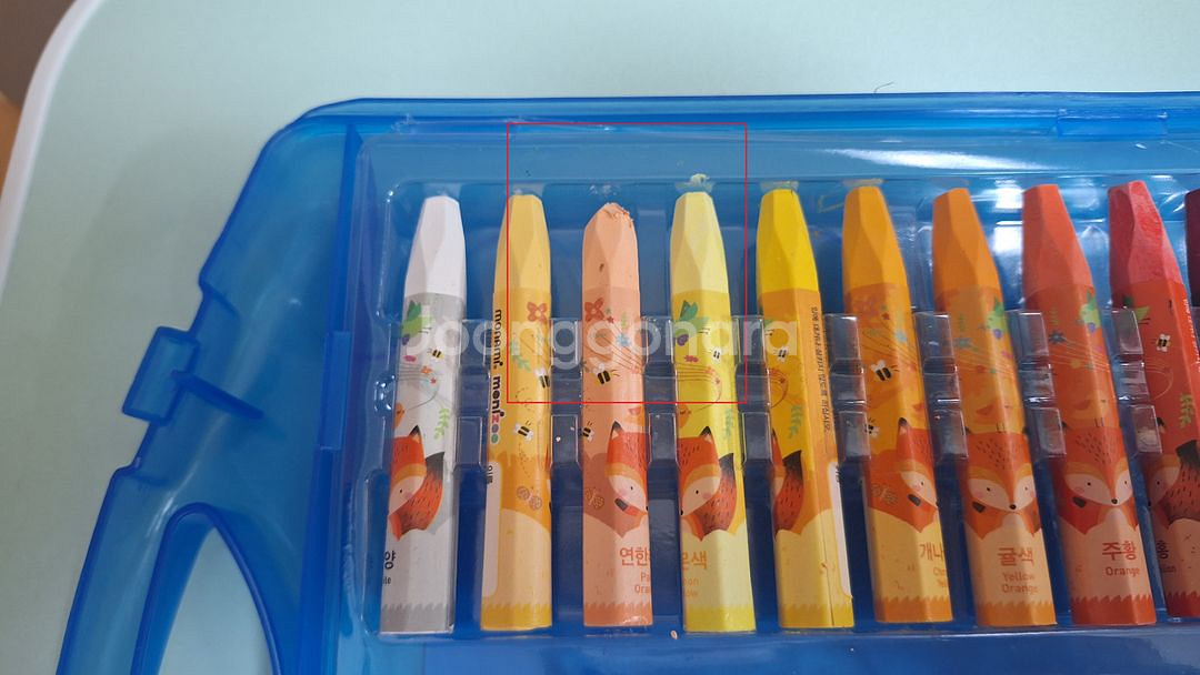 모나미 48+2 컬러 크레파스, 오일 파스텔, 50색--5