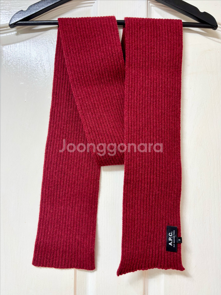 A.p.c 아페쎄 머플러 목도리 울 캐시미어--1