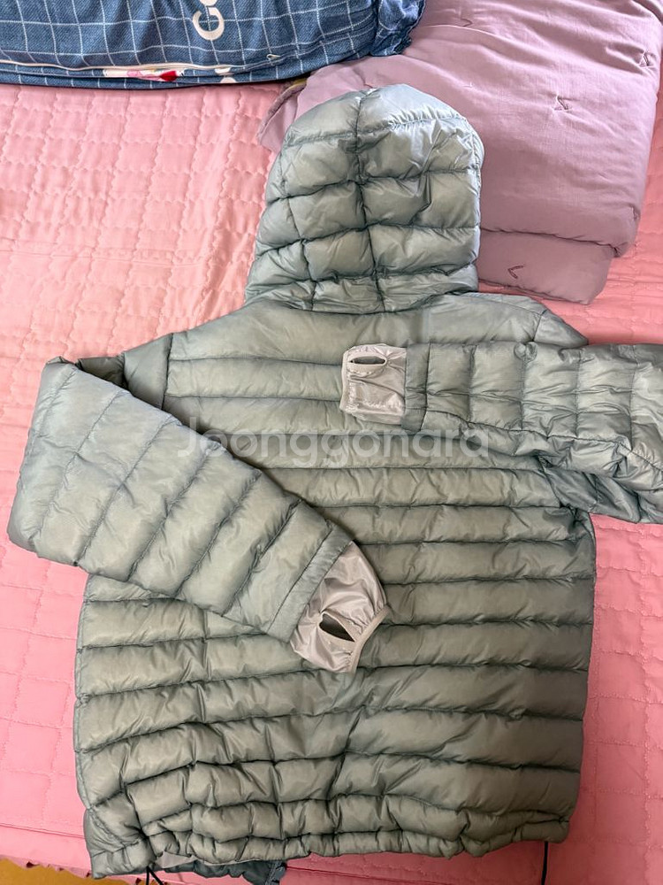 산산기어 서픽스 푸퍼자켓 23FW 스카이블루 2사이즈--5