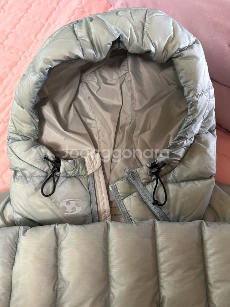 산산기어 서픽스 푸퍼자켓 23FW 스카이블루 2사이즈--4