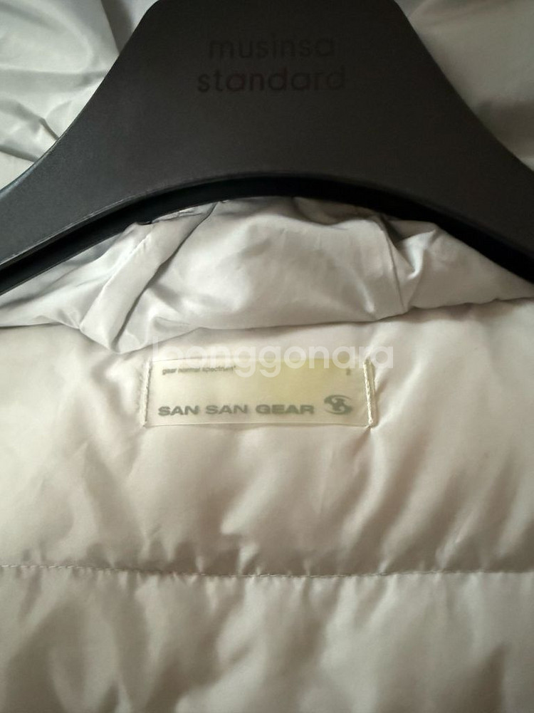 산산기어 서픽스 푸퍼자켓 23FW 스카이블루 2사이즈--2