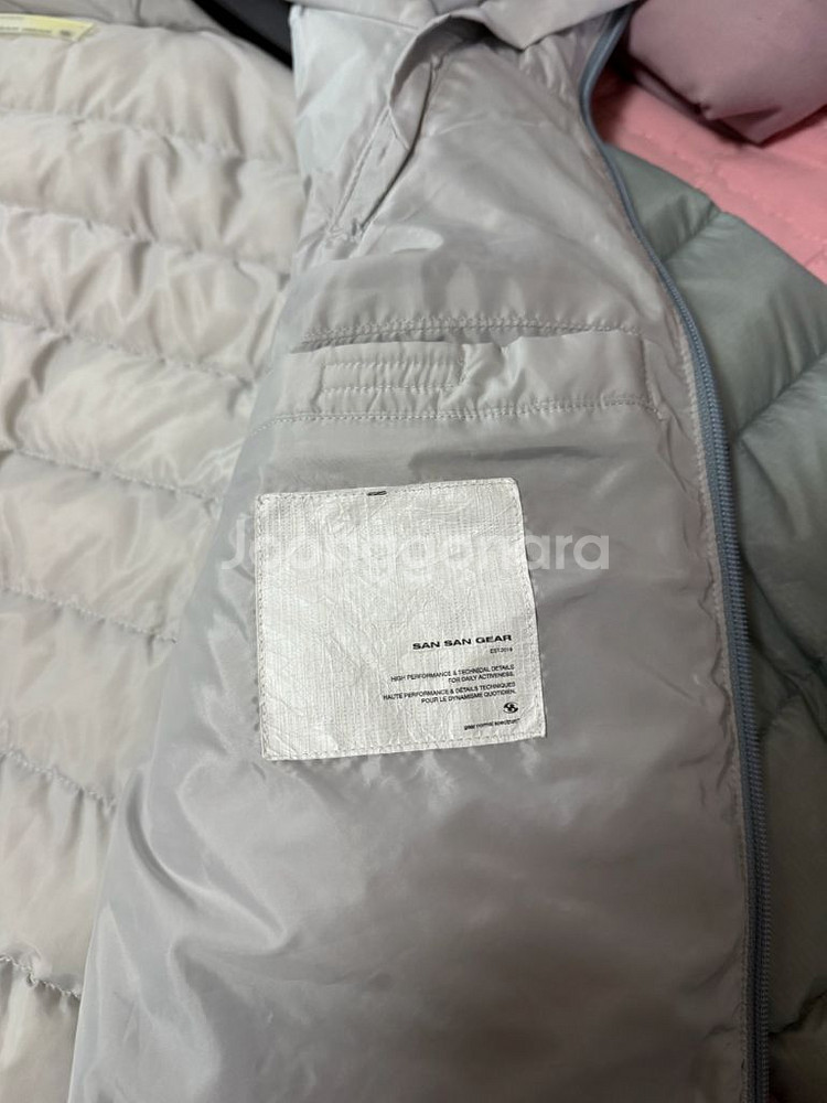 산산기어 서픽스 푸퍼자켓 23FW 스카이블루 2사이즈--1