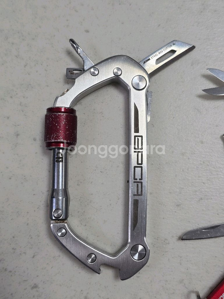 GPCA 카라비너 (나사한곳빠짐) 빅토리녹스 넥스툴 일괄--1