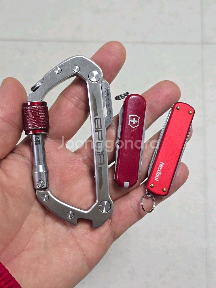 GPCA 카라비너 (나사한곳빠짐) 빅토리녹스 넥스툴 일괄--8