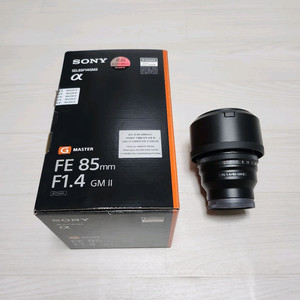 소니 정품 FE 85mm F1.4 GM2