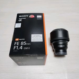 소니 정품 FE 85mm F1.4 GM2