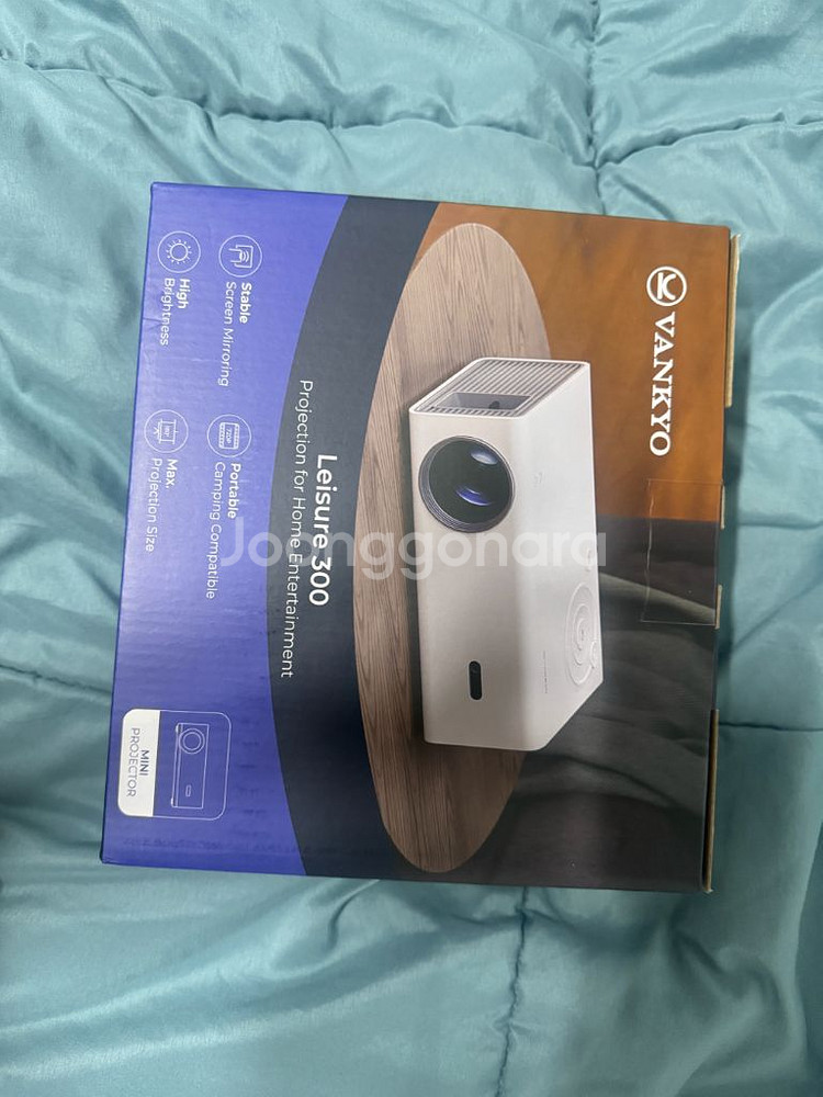 새제품 VANKYO Leisure 300 미니 빔프로젝--7