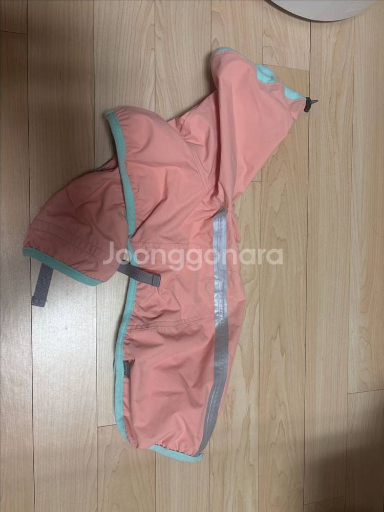 뮤니쿤트 레인러너 강아지 우비 L라지--4