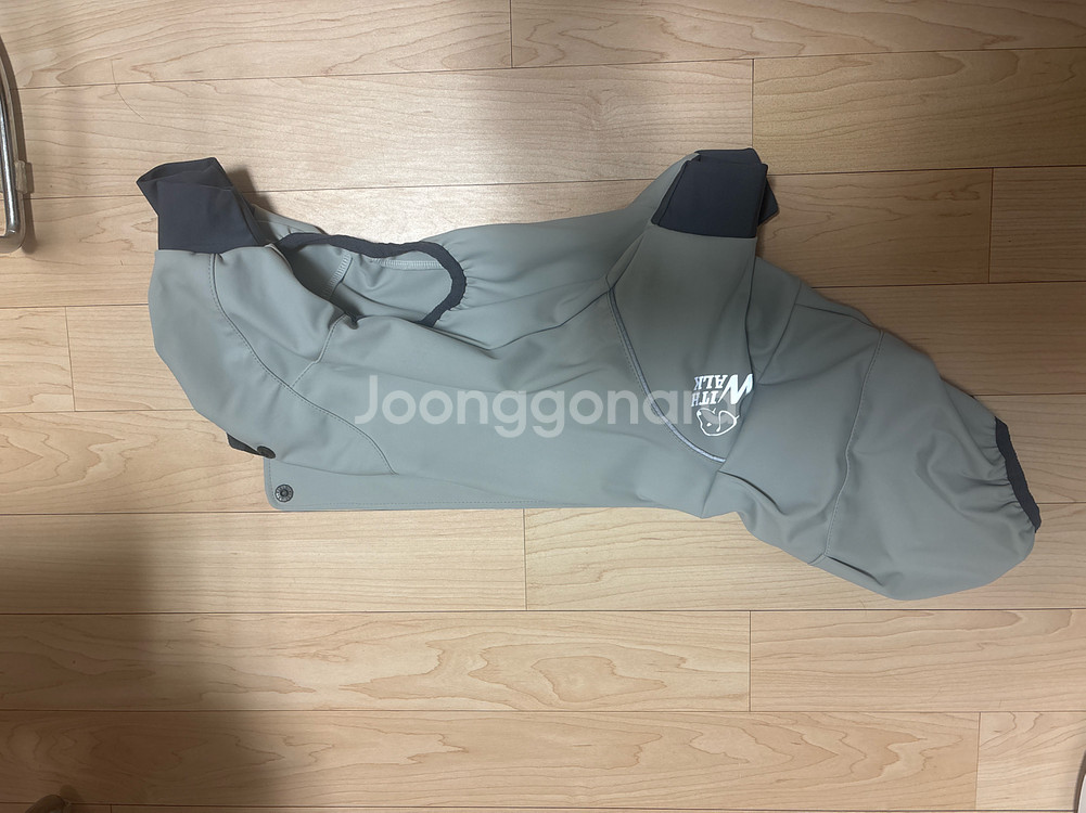 위드워크 브리더블 올인원 방수 강아지 레인코트--7