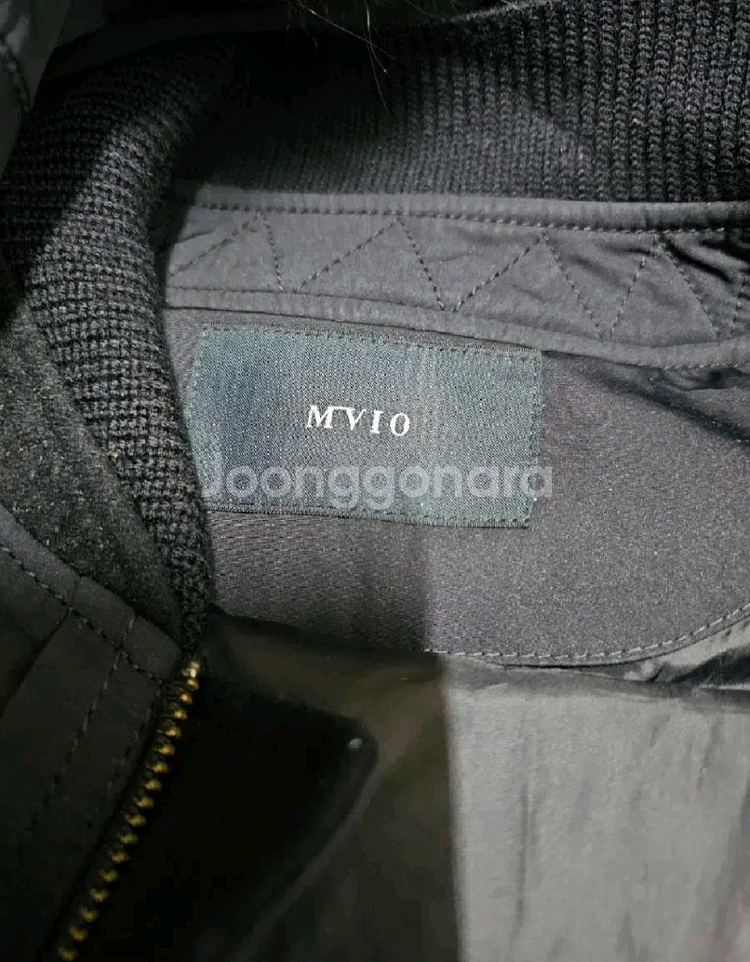 엠비오 천연너구리털 다크네이비 롱패딩105-180--5