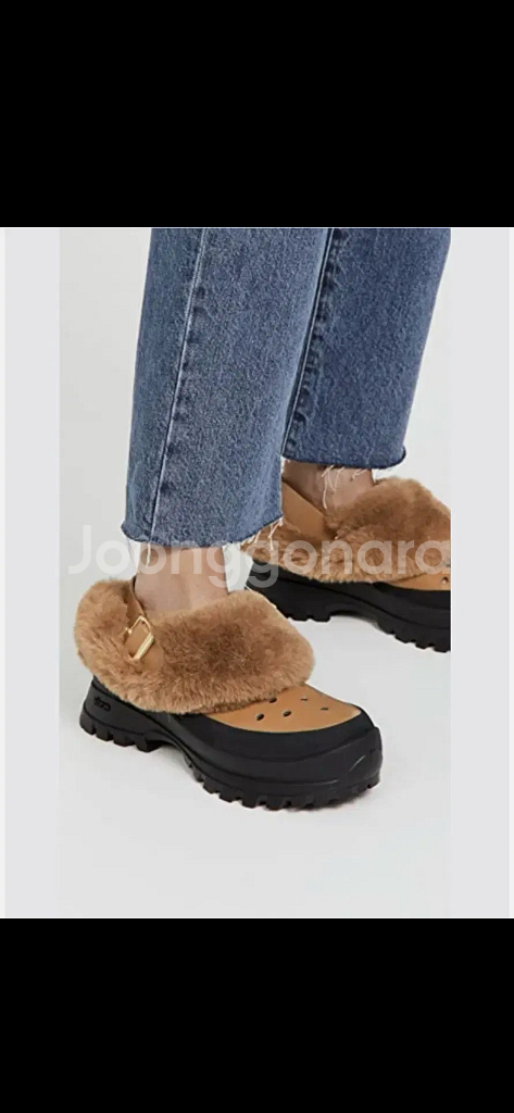 새상품 스텔라매카트니 퍼 뮬--0