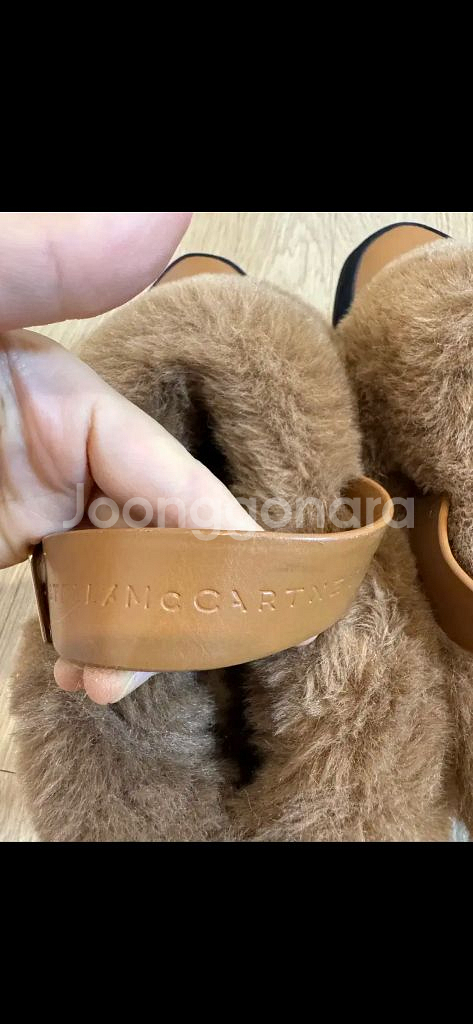 새상품 스텔라매카트니 퍼 뮬--3