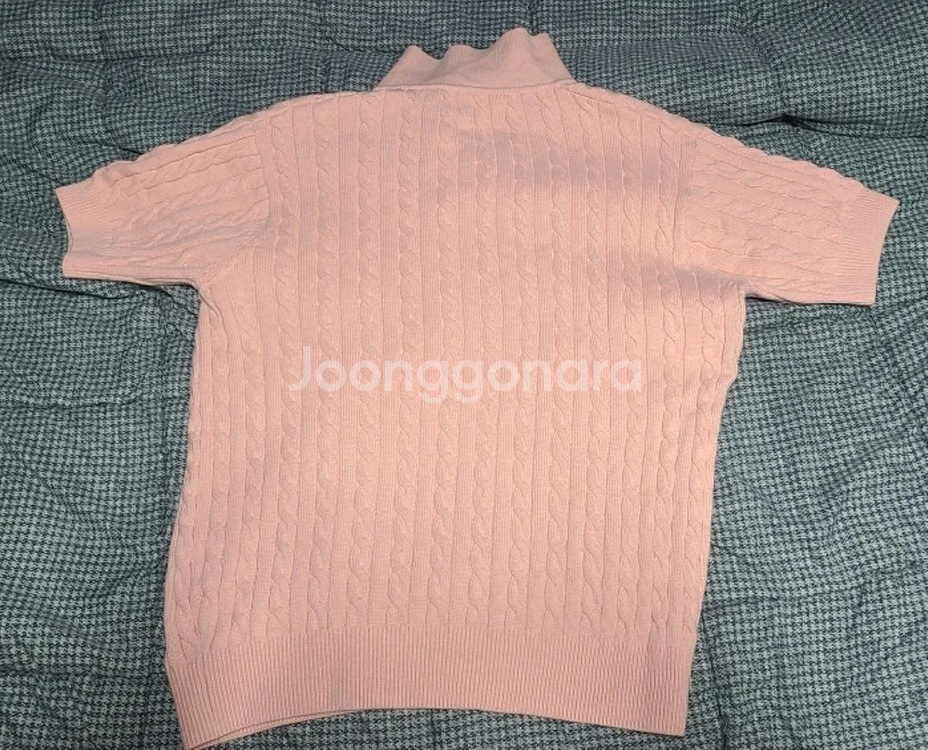 깡 미나브 케이블 카라 니트 급처--1