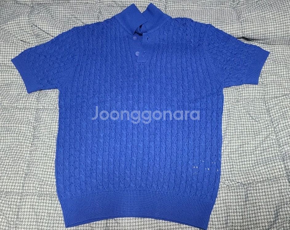 깡 미나브 케이블 카라 니트 급처--0