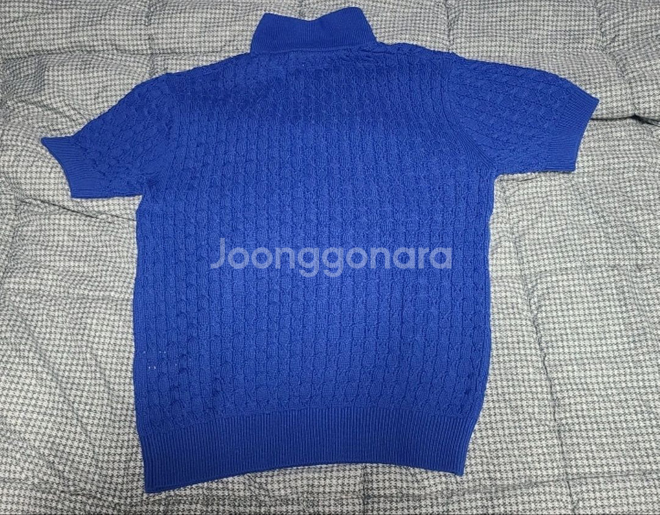 깡 미나브 케이블 카라 니트 급처--1