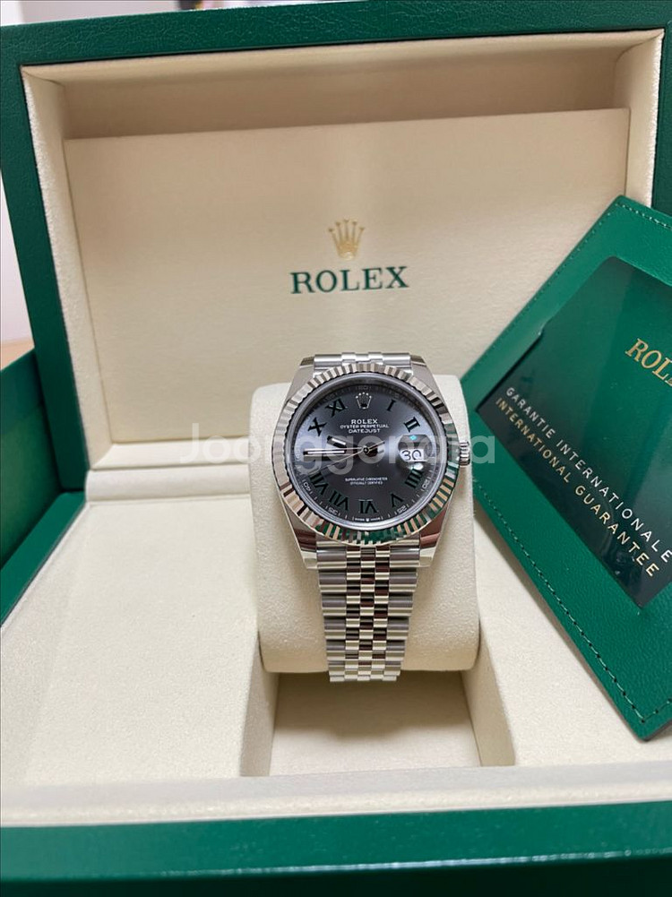 롤렉스 126334 데이저스트 41 윔블던 스틸 판매합--2