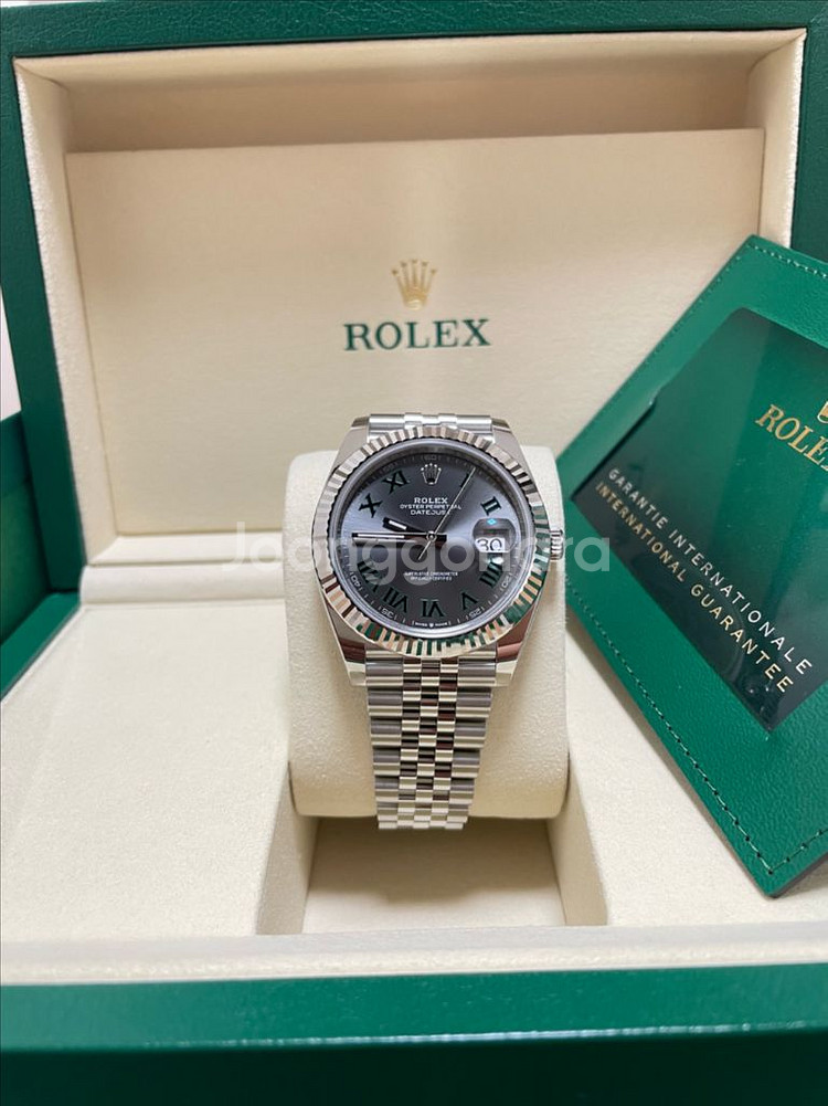 롤렉스 126334 데이저스트 41 윔블던 스틸 판매합--4