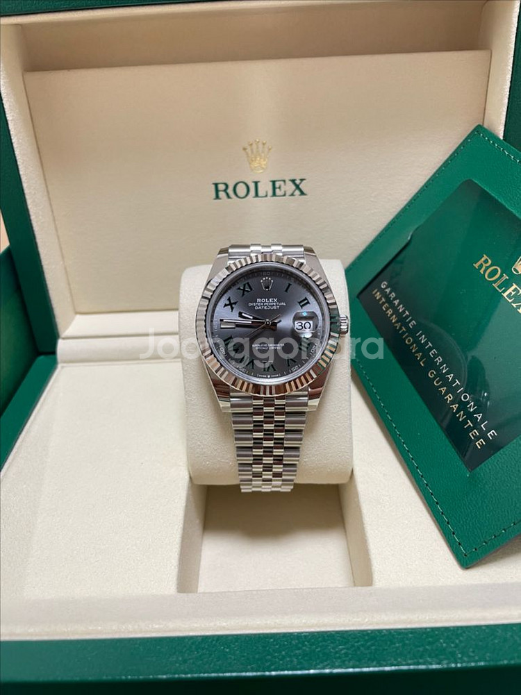 롤렉스 126334 데이저스트 41 윔블던 스틸 판매합--7