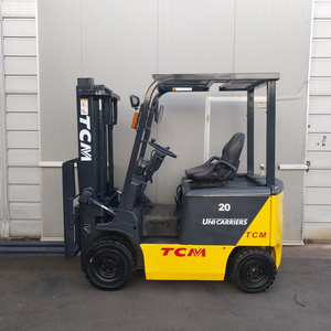 TCM 전동지게차 2.0톤 타이어신품장착 2800시간사용 2019년식