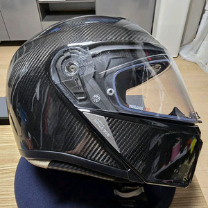 홍진 알파90 풀카본 시스템 헬멧 라지