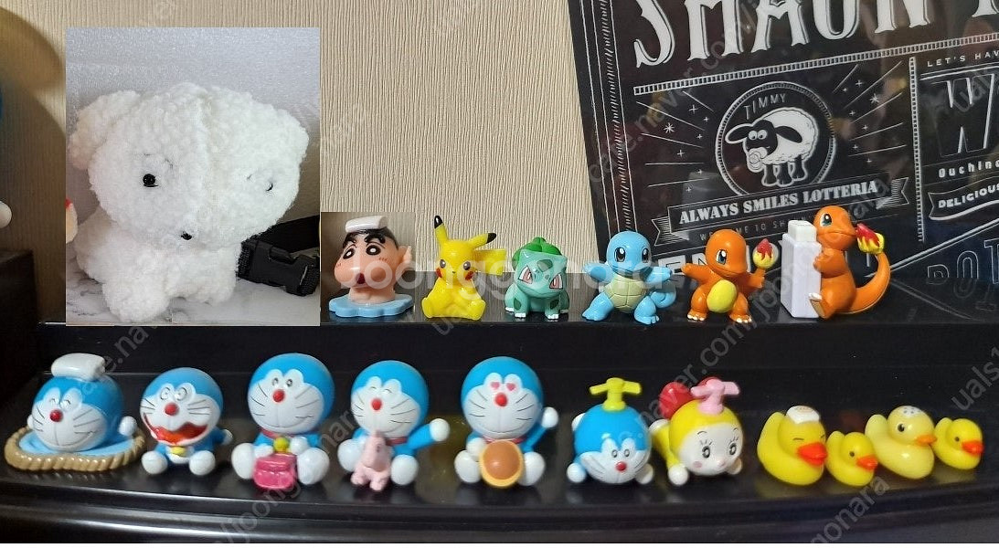 애니27 짱구1 피규어 인형 가방 스트랩 판매합니다--0