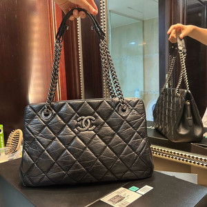 샤넬 빈티지 카프스킨 숄더백