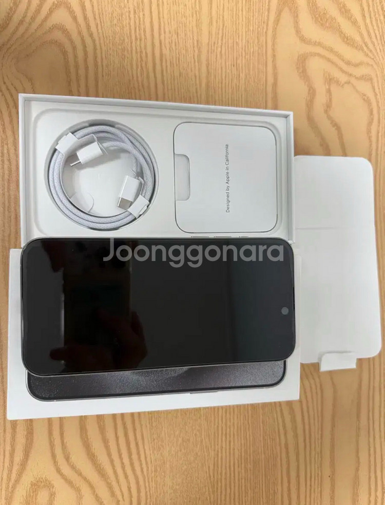 아이폰15프로맥스 256gb 화이트 애플케어 미국판--0