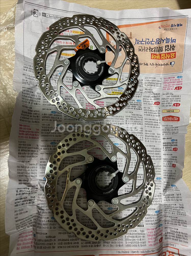 시마노 디스크 로터 세트--0