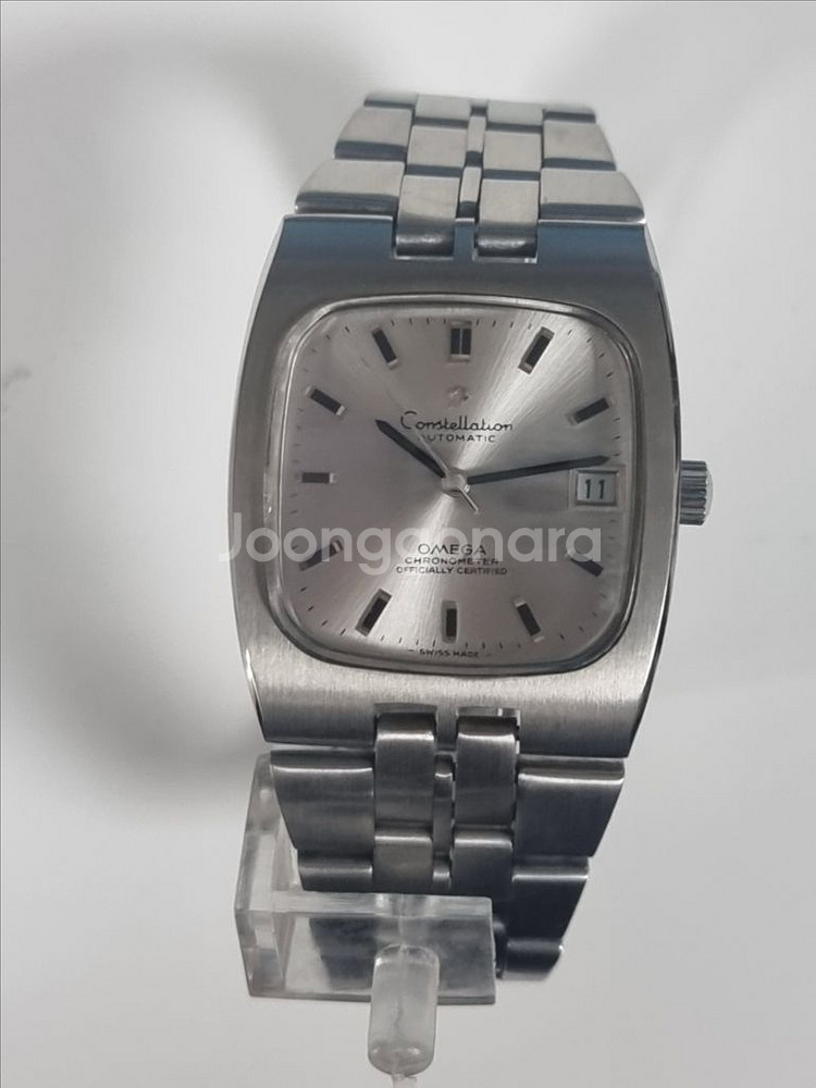 정품 오메가 시계 OMEGA 컨스틸레이션 35미리 실버--7