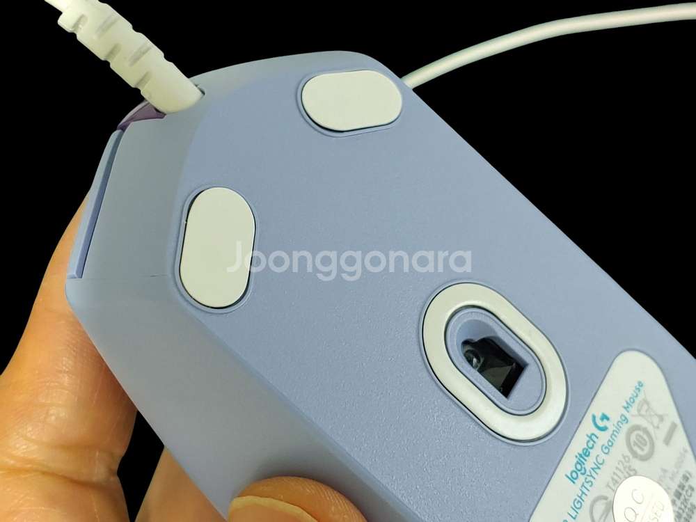 로지텍 G102 라이트싱크 라일락 게이밍 마우스--2