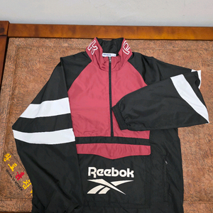 리복 클래식 반집업 바람막이 아노락 자켓 2XL