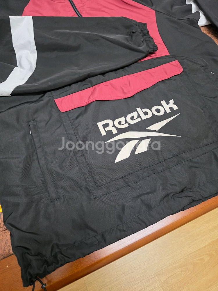 리복 클래식 반집업 바람막이 아노락 자켓 2XL--4