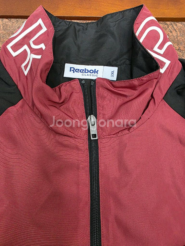 리복 클래식 반집업 바람막이 아노락 자켓 2XL--2