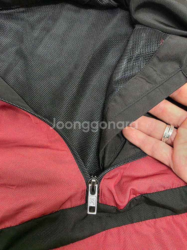 리복 클래식 반집업 바람막이 아노락 자켓 2XL--3