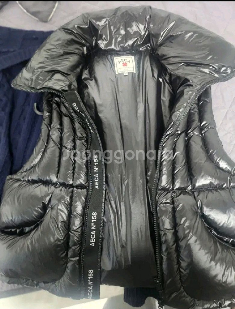 에이카화이트 덕다운 패딩 베스트 싸게팜--0