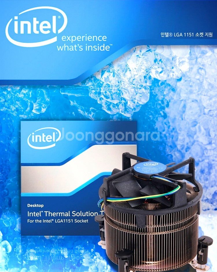 인텔 정품 TS15A 공냉 CPU 쿨러--6