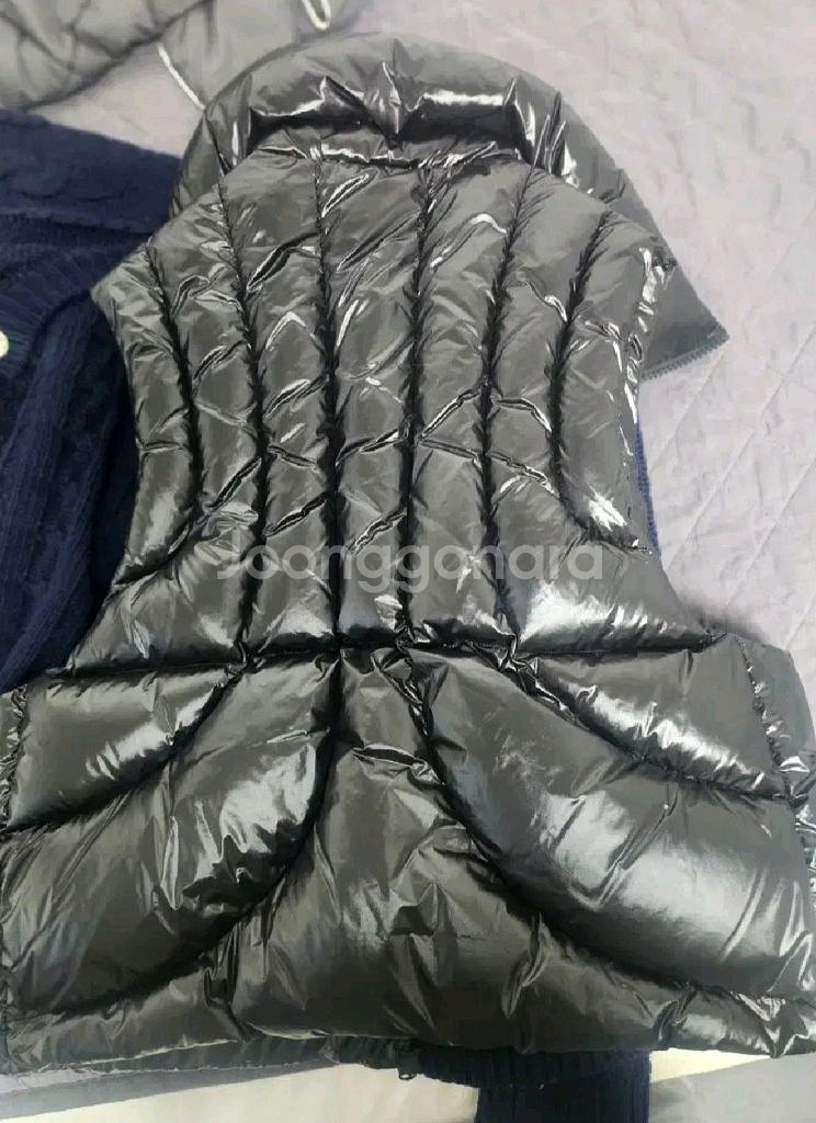 에이카화이트 덕다운 패딩 베스트 싸게팜--4