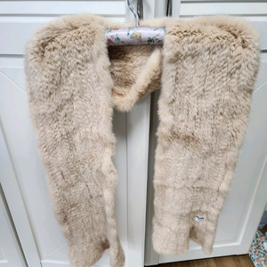 연베이지 핑크 숄 머플러