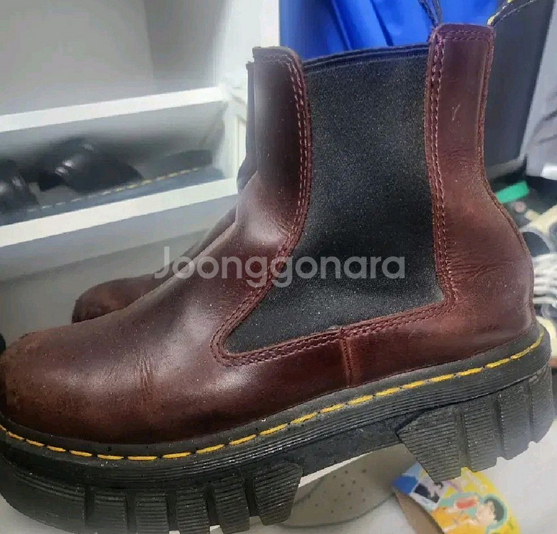 닥터마틴 오드릭 체리 첼시부츠 260--3