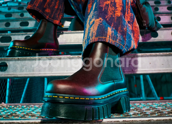 닥터마틴 오드릭 체리 첼시부츠 260--2