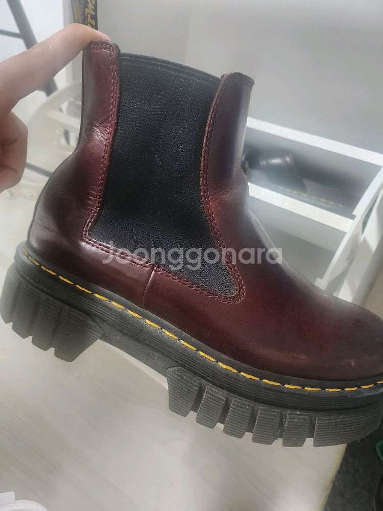 닥터마틴 오드릭 체리 첼시부츠 260--1