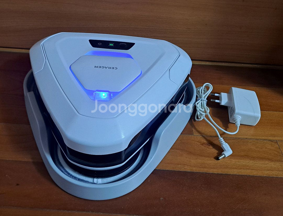 쎄라젬 로봇 쓰리핀 물걸레 청소기(4회사용)--2