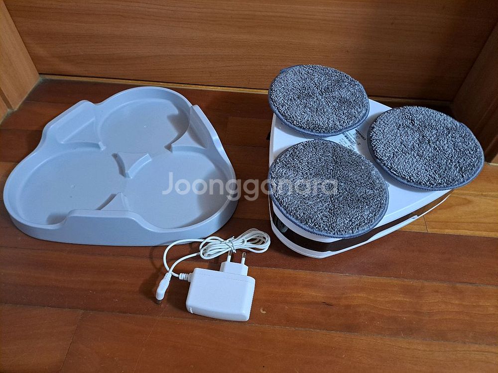 쎄라젬 로봇 쓰리핀 물걸레 청소기(4회사용)--4