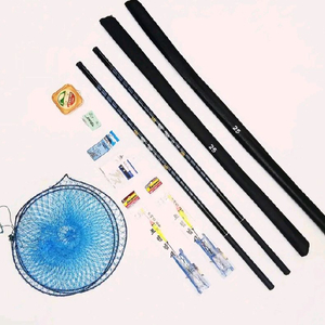 민장대 2.5칸대4.5m 2대+살림망,조립낚시2세트