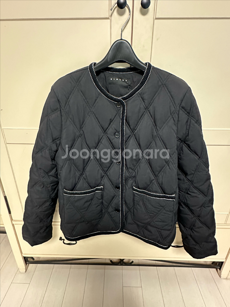 시슬리 경량 다운자켓--0