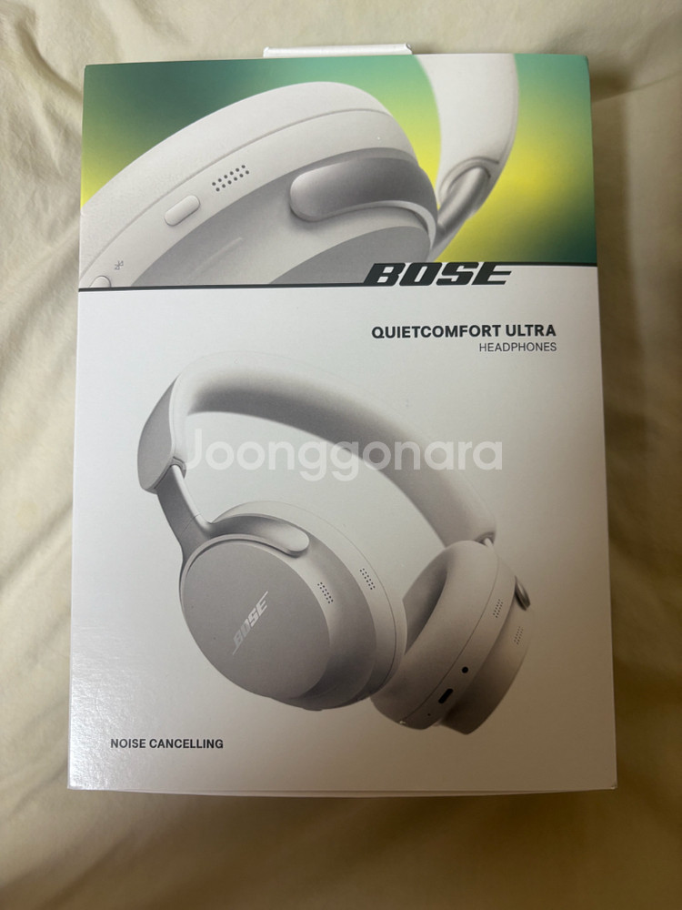 화이트 // 미개봉 BOSE 보스 QC 울트라 헤드폰--0